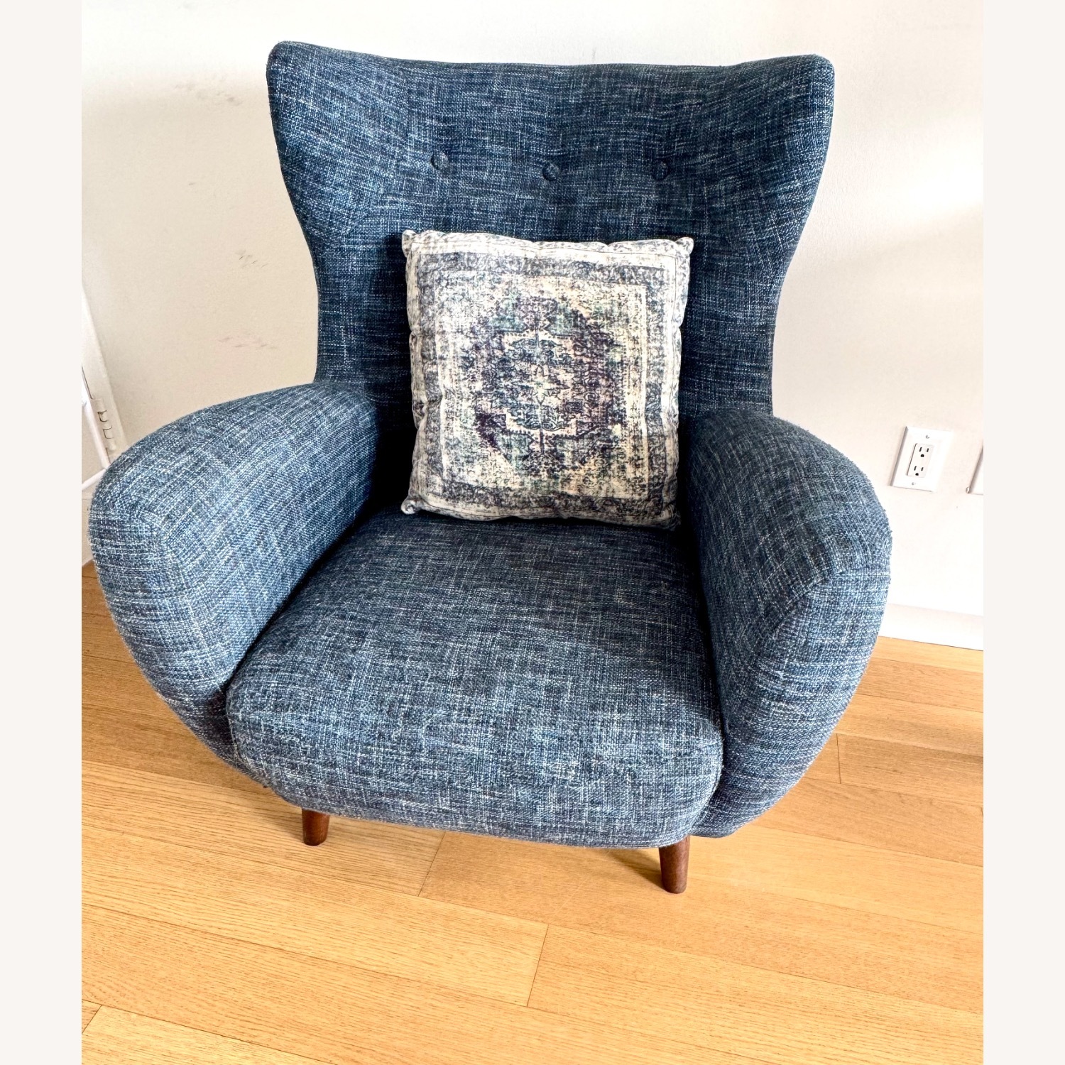  Article Blue Armchair - image-2