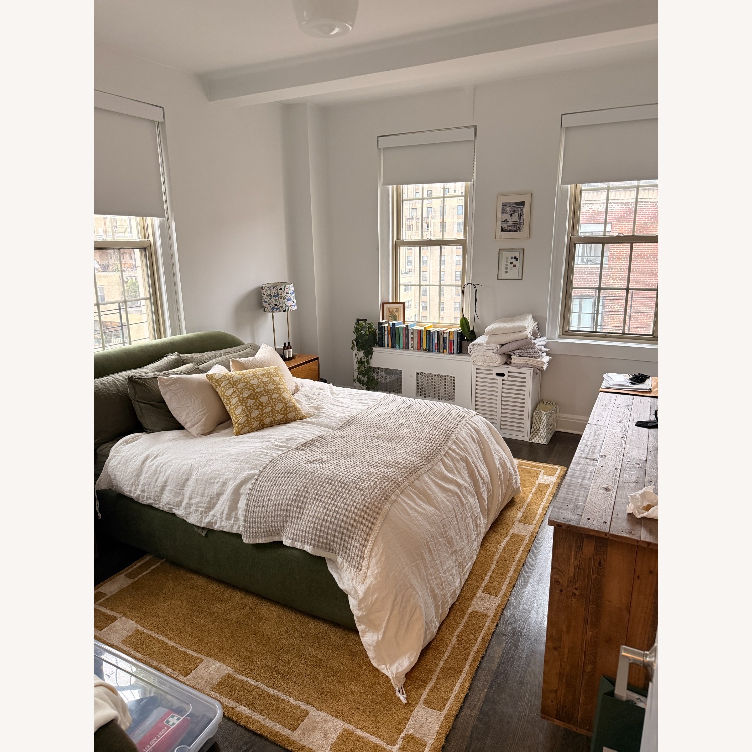 AllModern Green Bedframe - image-3