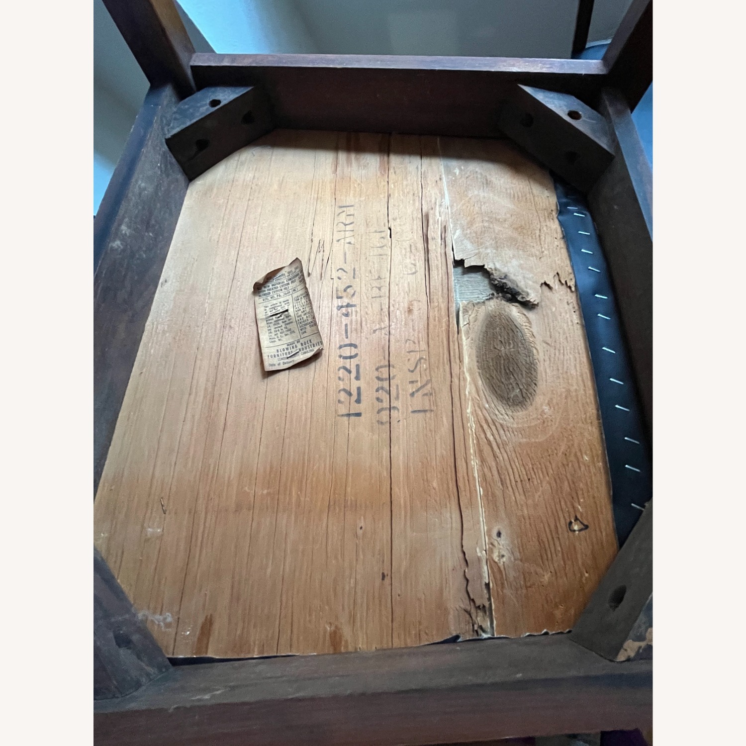 6 MCM Walnut Dining Chairs by Blowing Rock - image-4