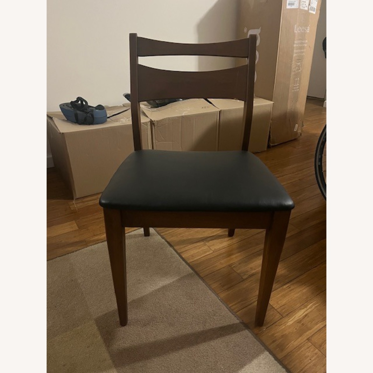 6 MCM Walnut Dining Chairs by Blowing Rock - image-8