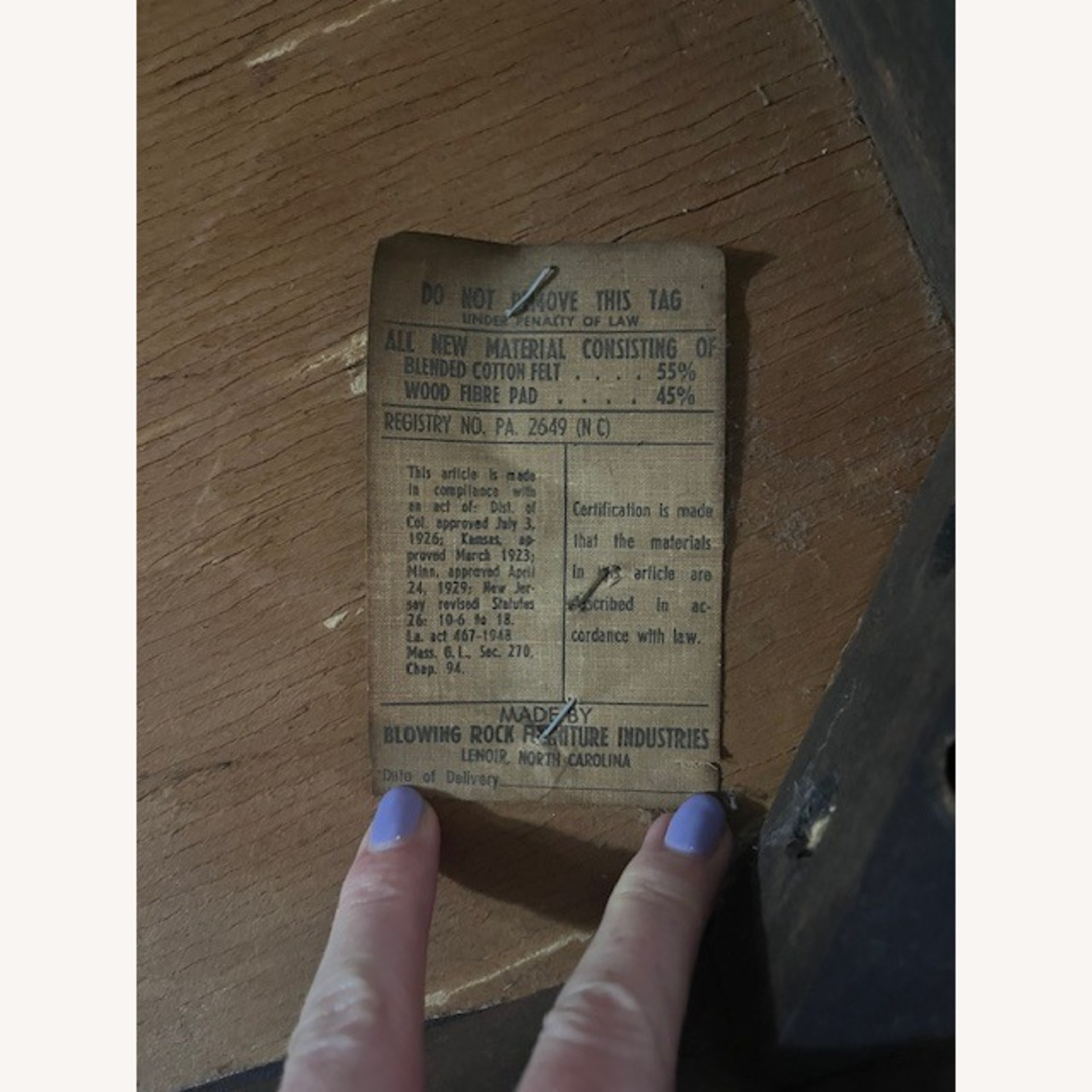 6 MCM Walnut Dining Chairs by Blowing Rock - image-6