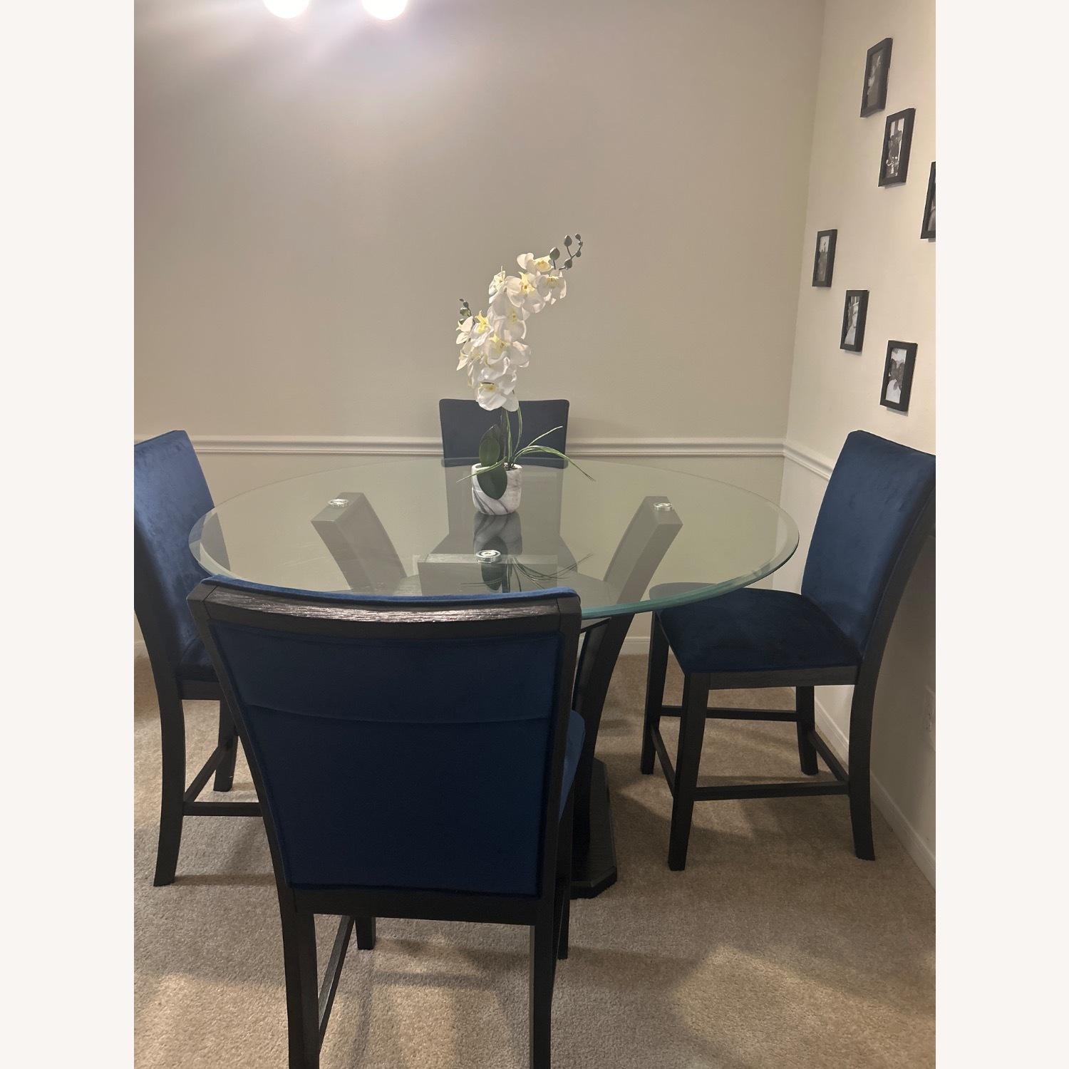 Bob's Discount Glass Dining Room Table  - image-1