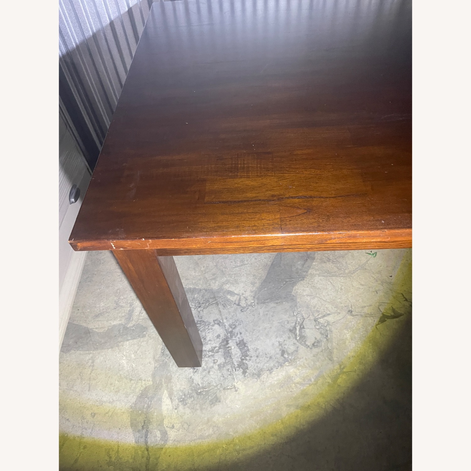 Pottery Barn Dark Brown Wood Dining Set - image-2