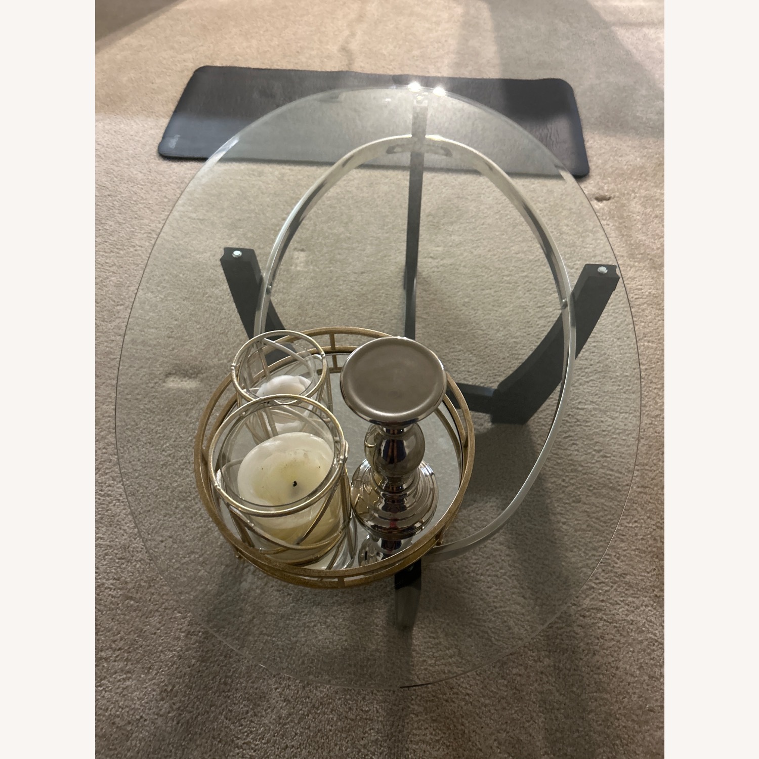 Bob's Discount Furniture Black Coffee Table - image-3