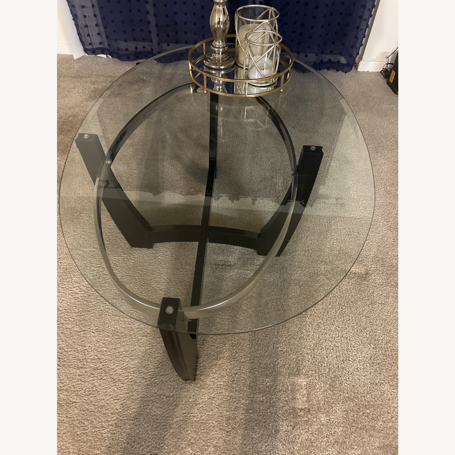 Bob's Discount Furniture Black Coffee Table - image-1