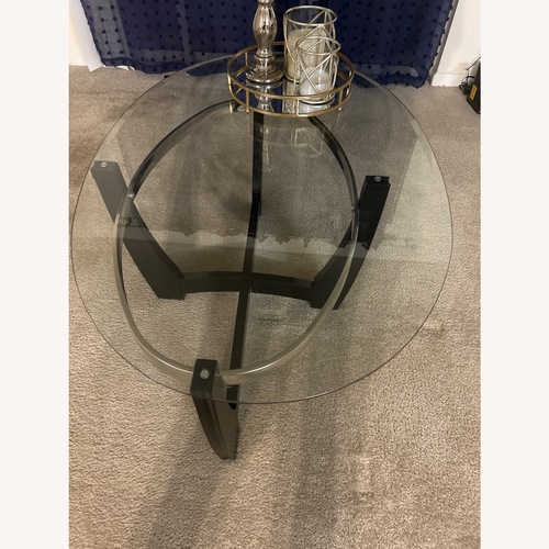 Used Bob's Discount Furniture Black Coffee Table for sale on AptDeco