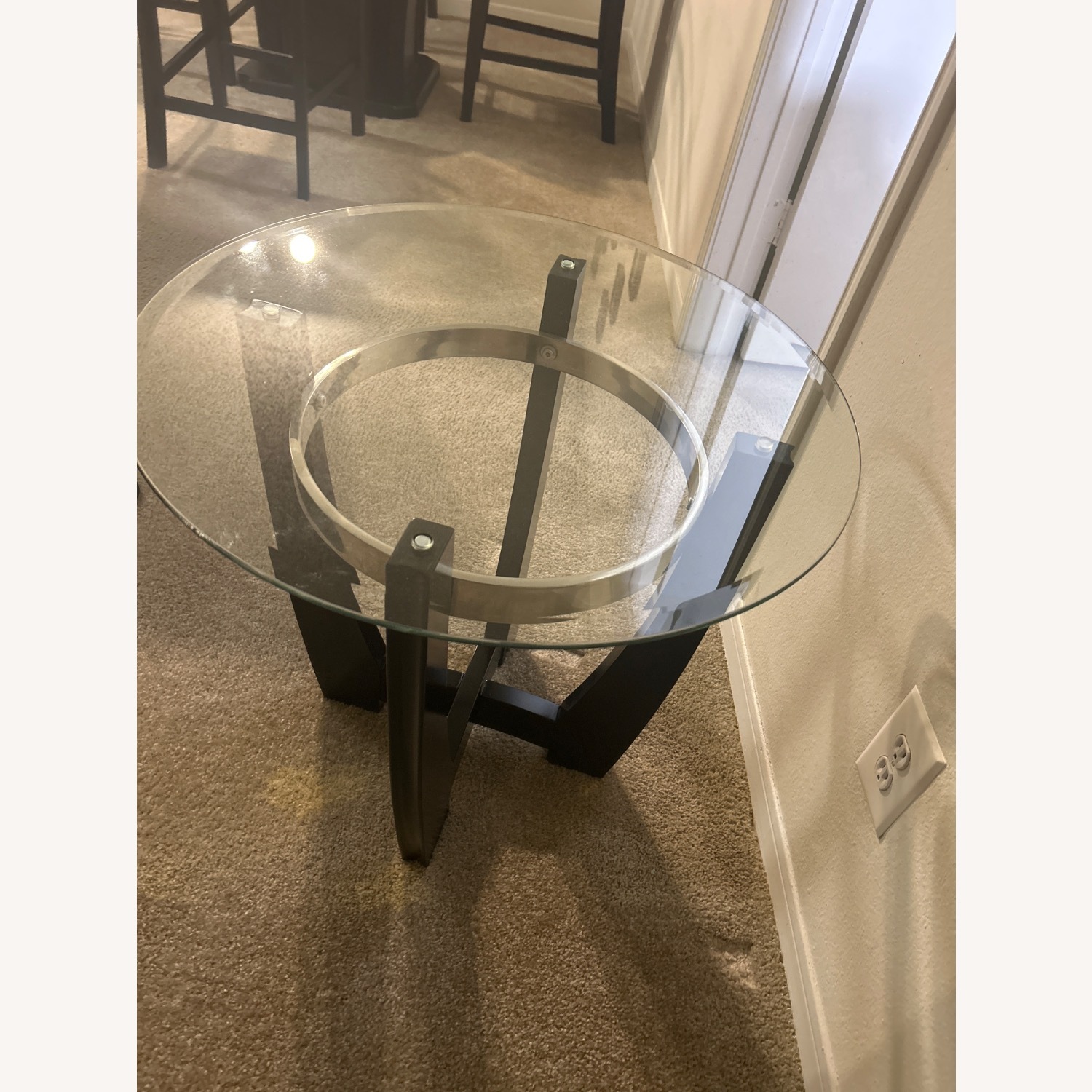 Bob's Discount Furniture Black Side Table - image-3