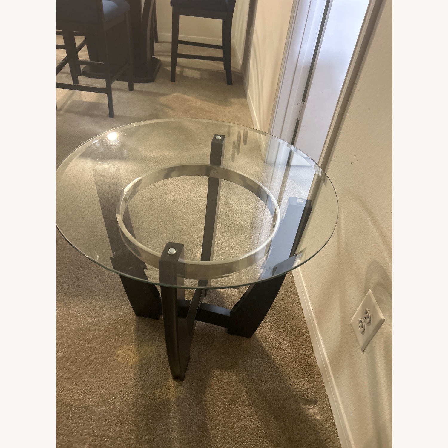 Bob's Discount Furniture Black Side Table - image-2