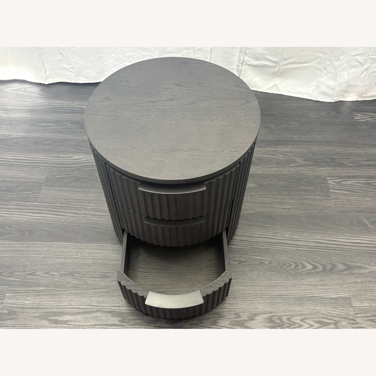 Restoration Hardware Byron Closed Bedside Table 20" - image-1