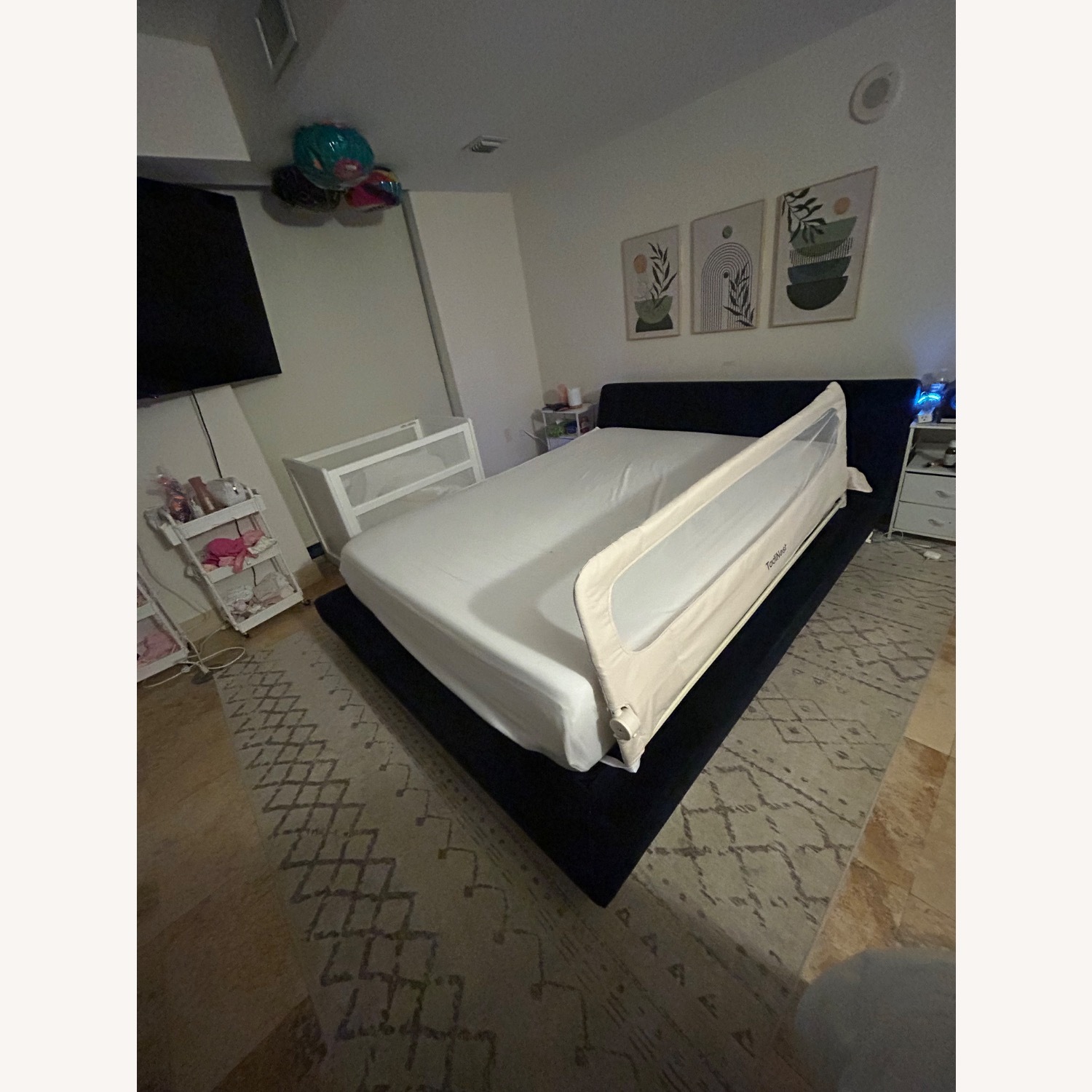 Rove Concepts Harper Black Wood Queen Bed - image-4