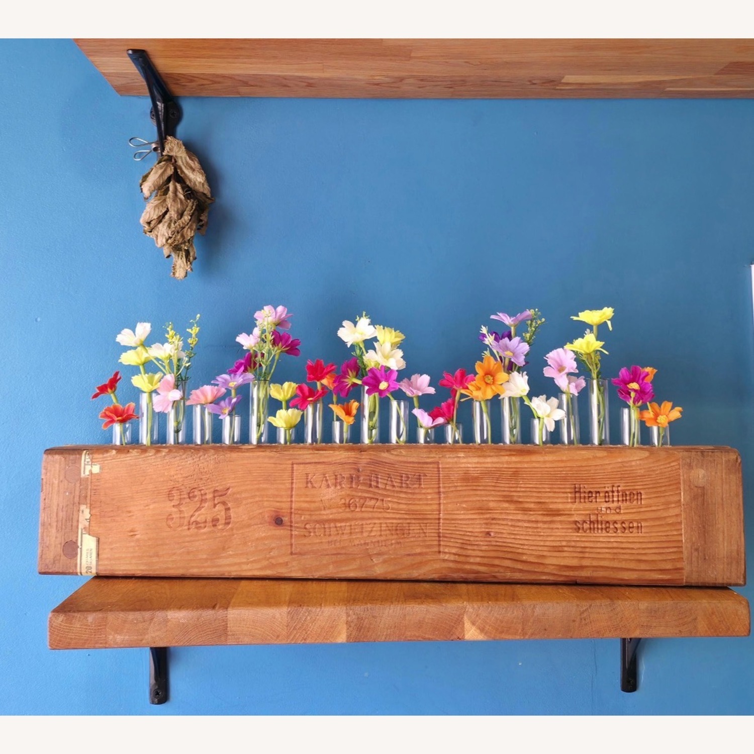 Vintage/Antique Cigar Press Flower Vase - image-4