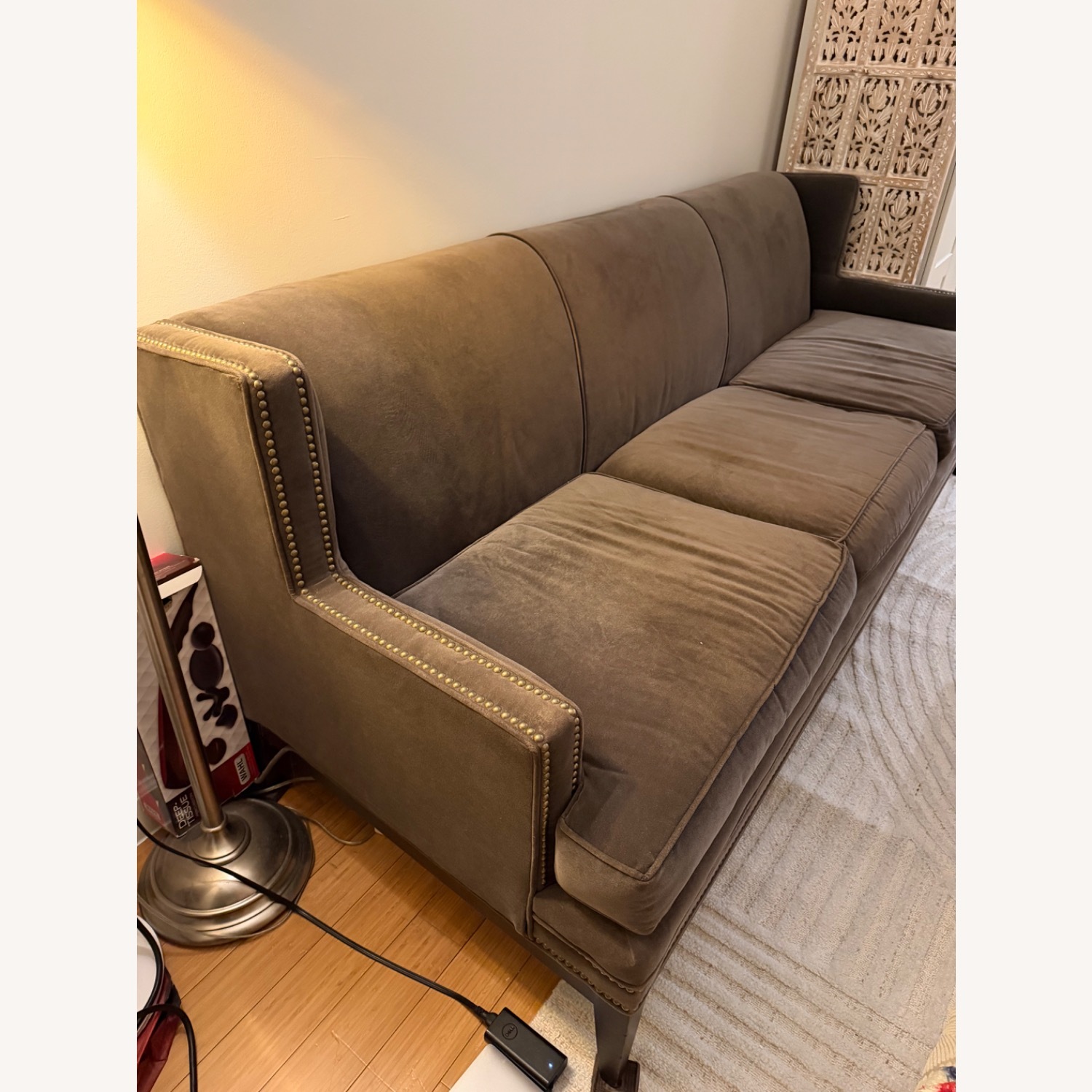 Mitchell Gold + Bob Williams Green 3+ Seater Sofa - image-3