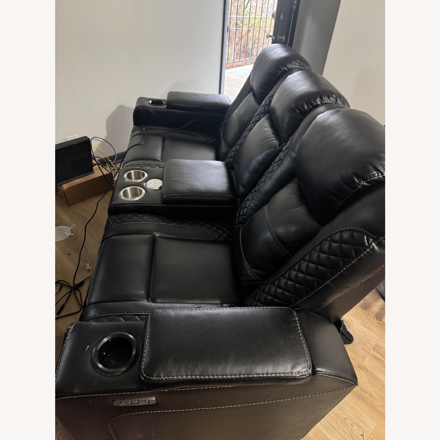 Commercial Seating Products Black 3+ Seater Sofa - image-4