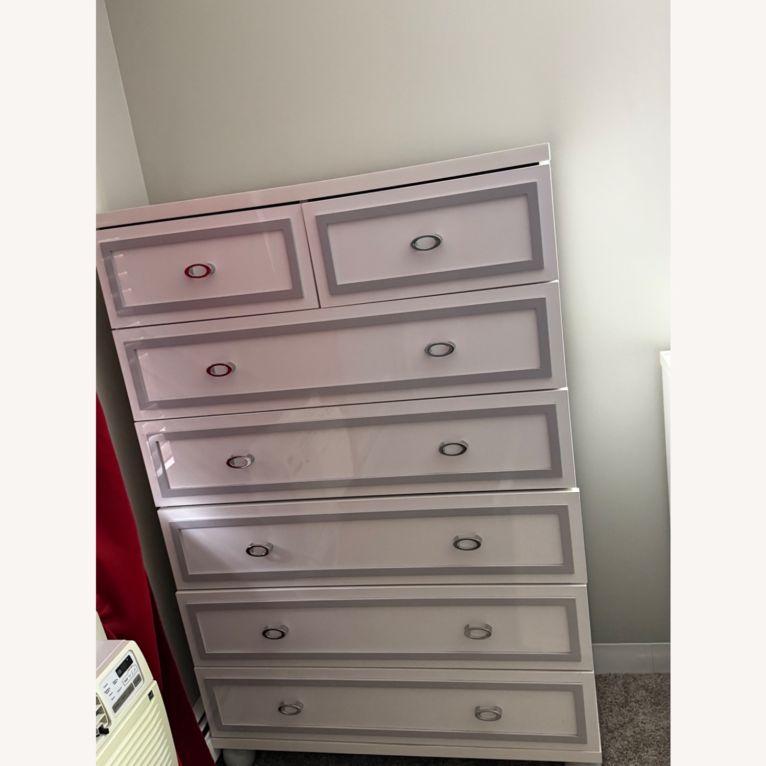 White Citadel Drawer Chest - image-2