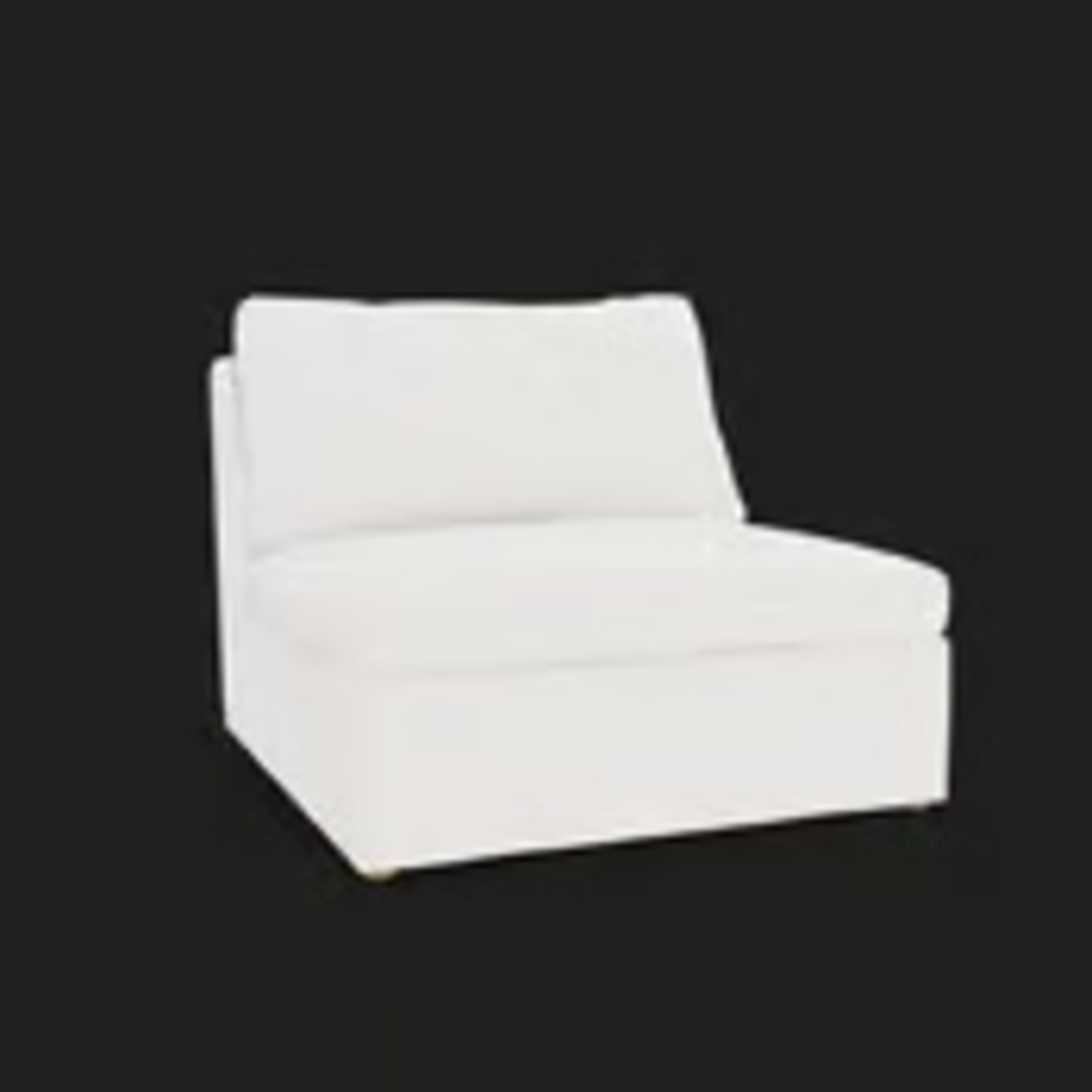 Timothy Oulton White Linen Accent Chair - image-4