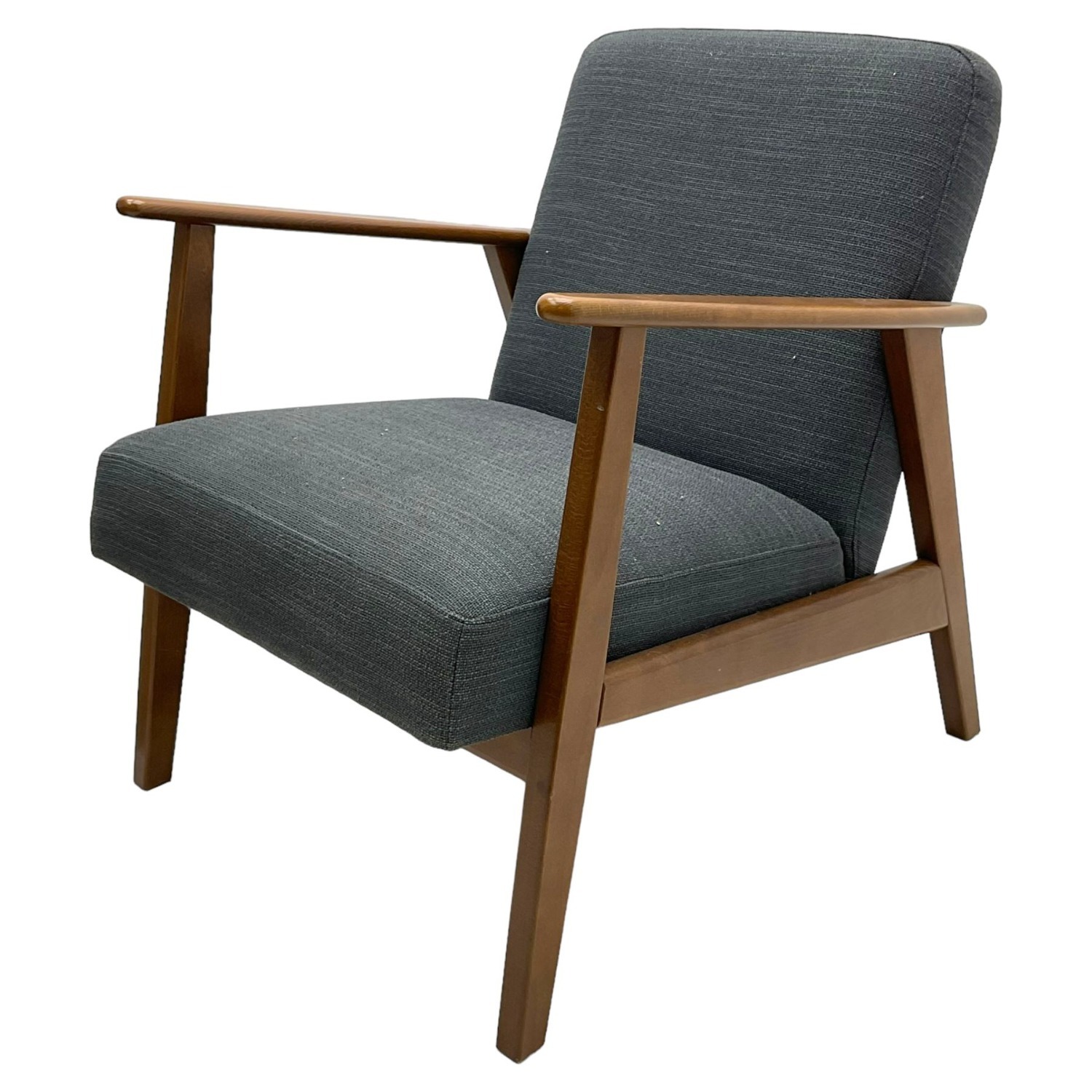 IKEA Ekenäset Light Gray Fabric Armchair - image-2