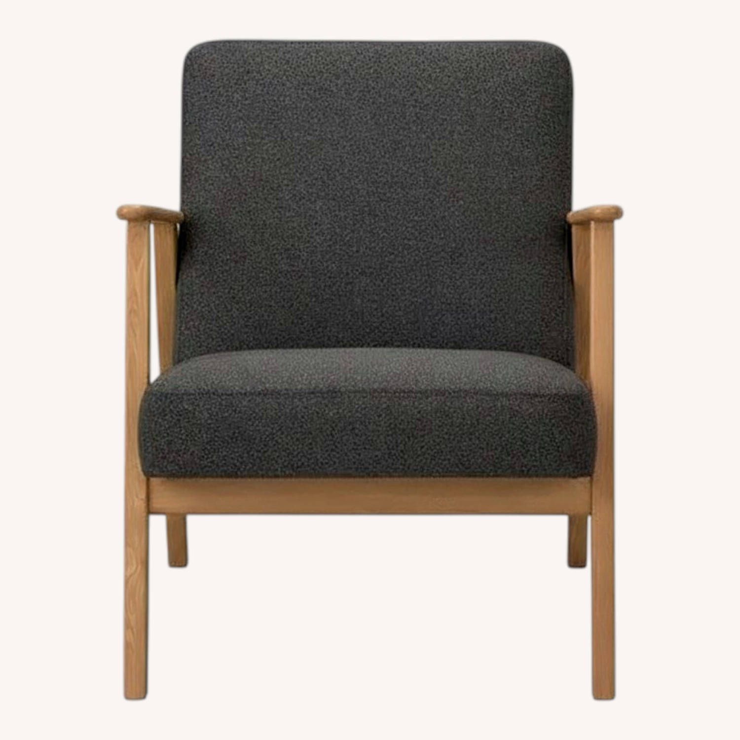 IKEA Ekenäset Light Gray Fabric Armchair - image-5
