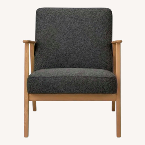 Used IKEA Ekenäset Light Gray Fabric Armchair for sale on AptDeco