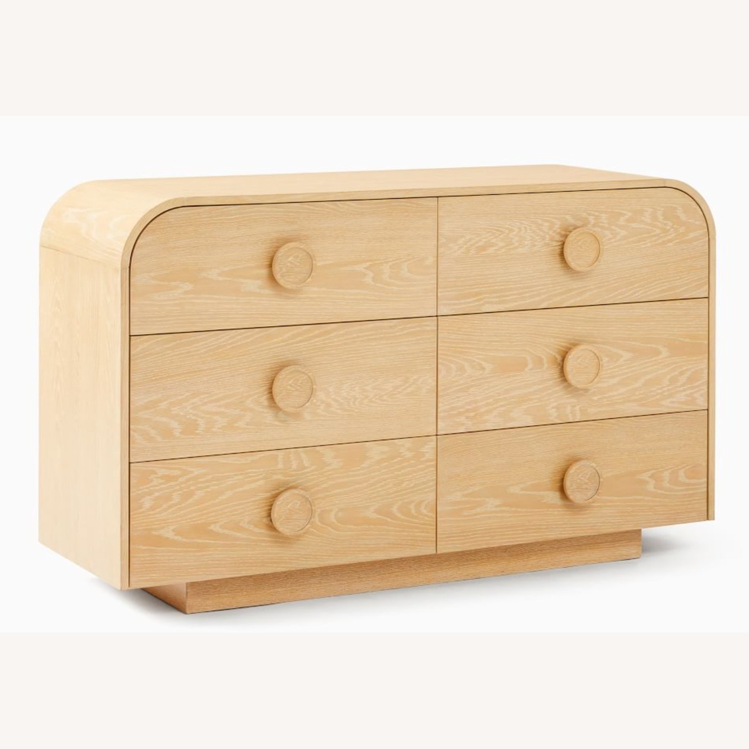 West Elm Natural Wood Dresser - image-1
