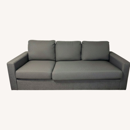 Used Light Gray Fabric 3+ Seater Sofa for sale on AptDeco