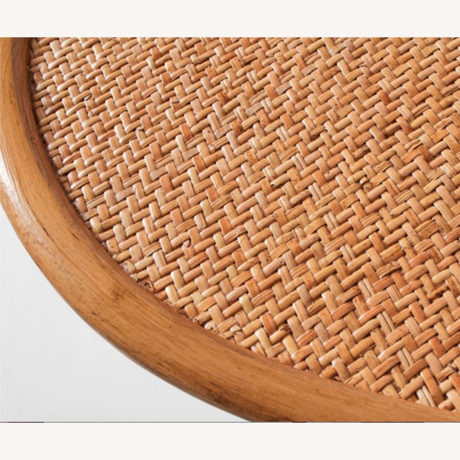 CB2 Crest Natural Rattan Dining Table - image-5