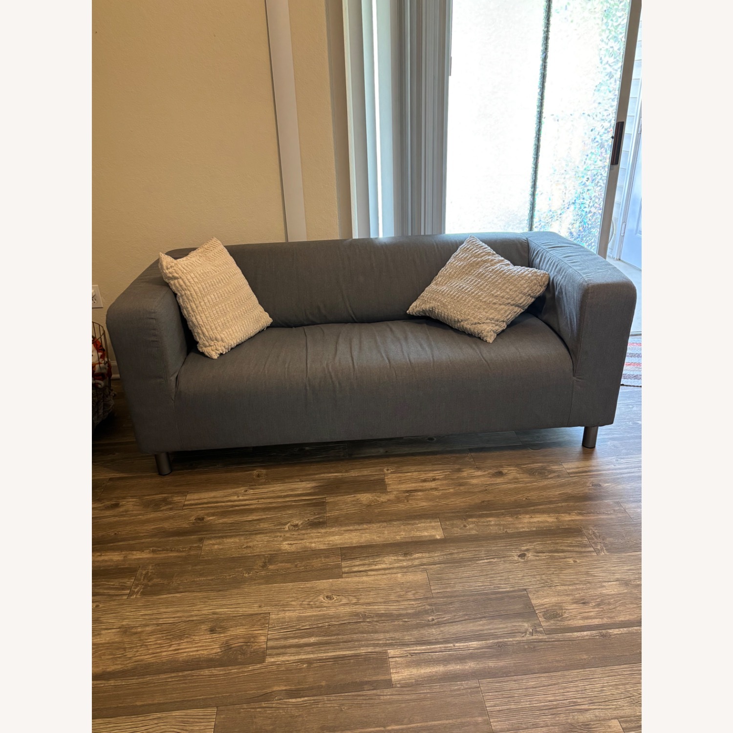 IKEA Light Gray 2 Seater Sofa - image-2