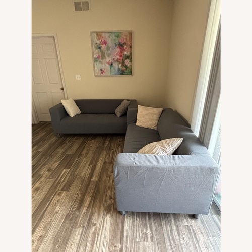 Used IKEA Light Gray 2 Seater Sofa for sale on AptDeco