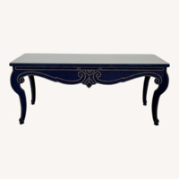Blue Velvet Console