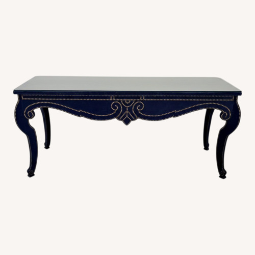 Used Blue Velvet Console for sale on AptDeco