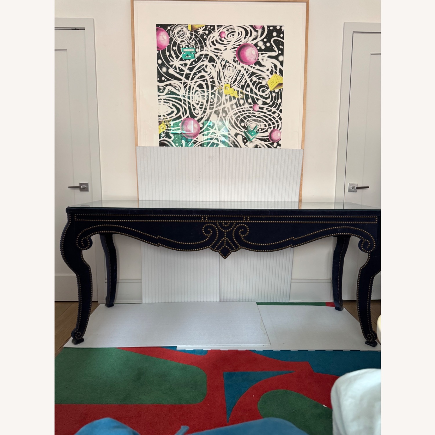 Blue Velvet Console - image-2