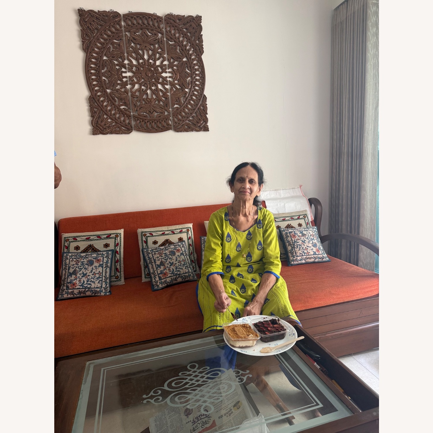 Havertys Natural Leather 3+ Piece Sectional - image-5