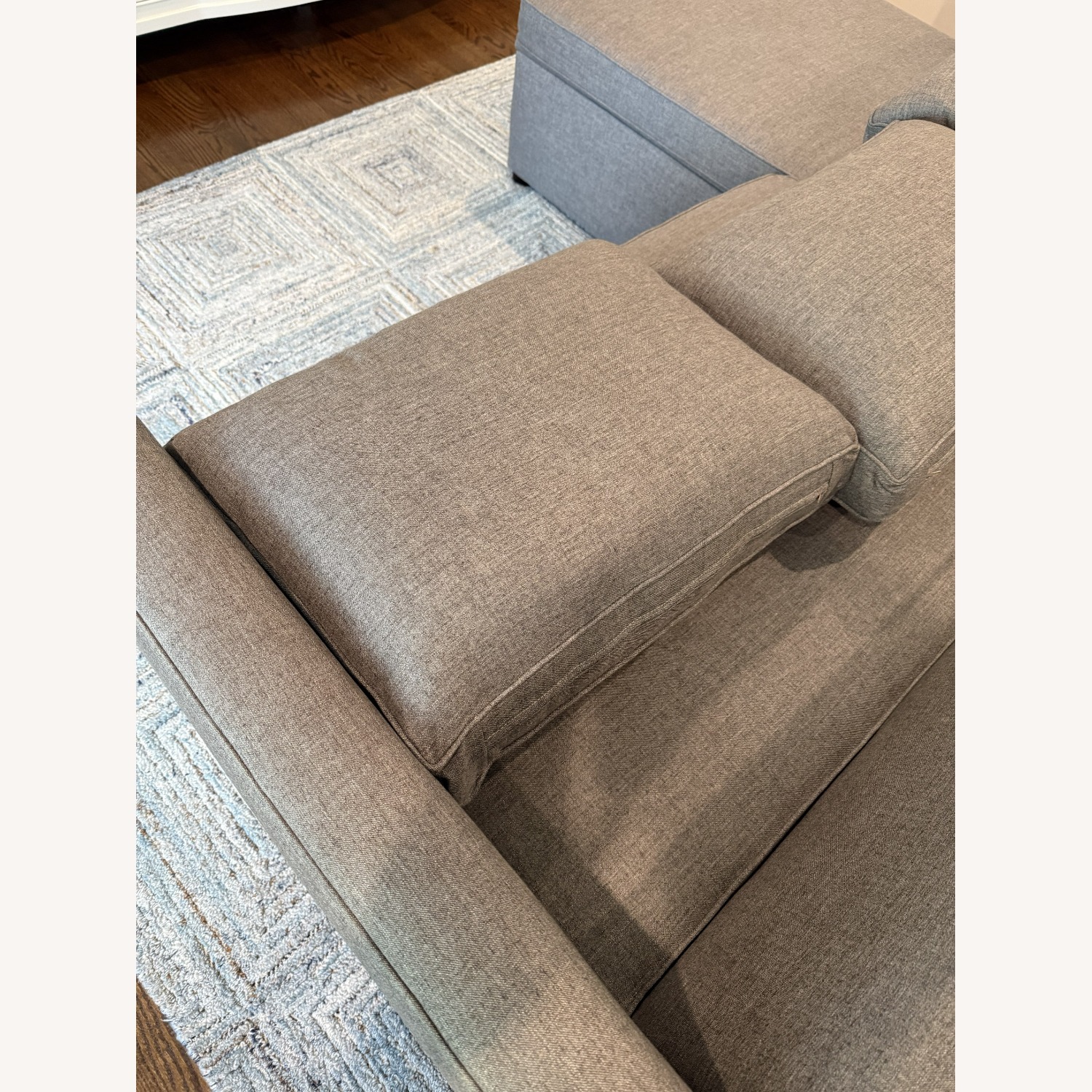 West Elm Harris Dark Gray Fabric Sleeper Sofa - image-14