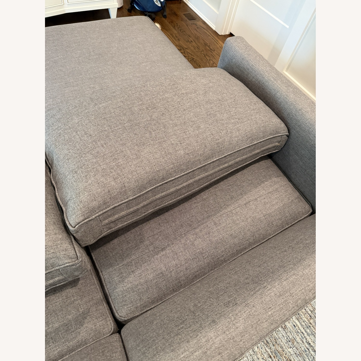 West Elm Harris Dark Gray Fabric Sleeper Sofa - image-15