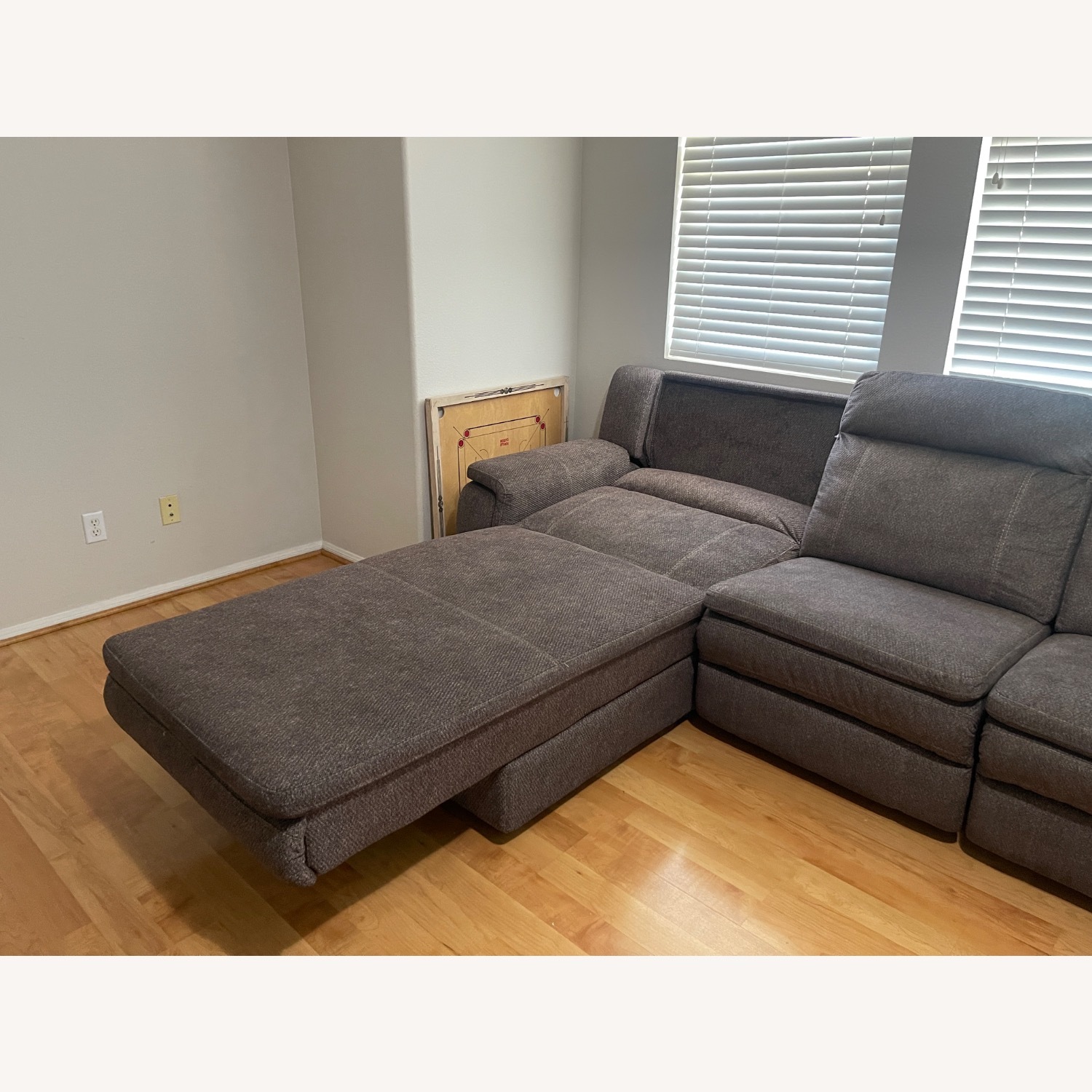 Reclining Sectional Sofa Cup Holders - image-5