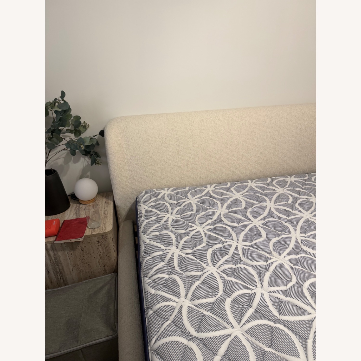 Wayfair Natural Boucle King Bed - image-3