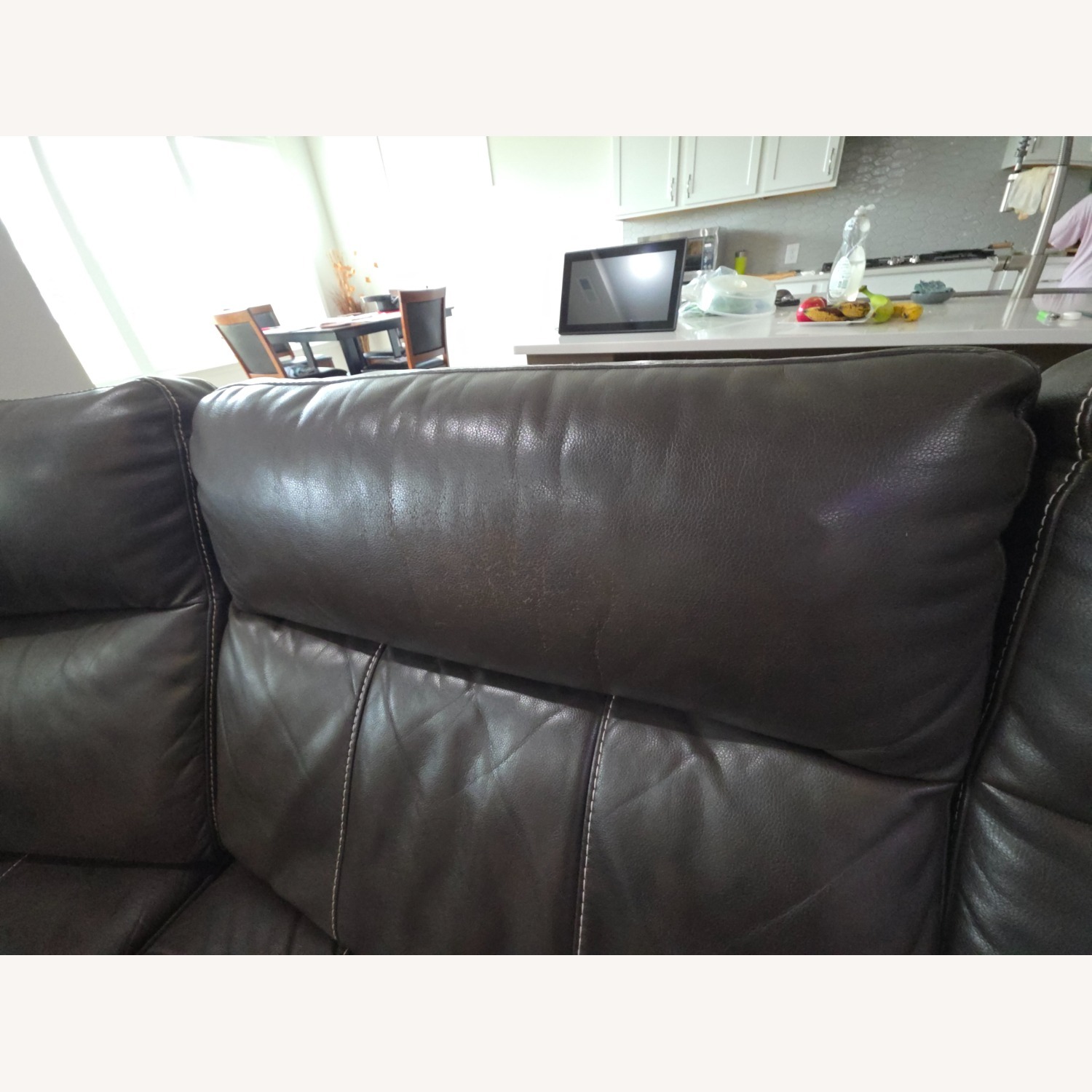 Overstock Abbyson Caterina Brown 6 Piece Reclining Sectional - image-13