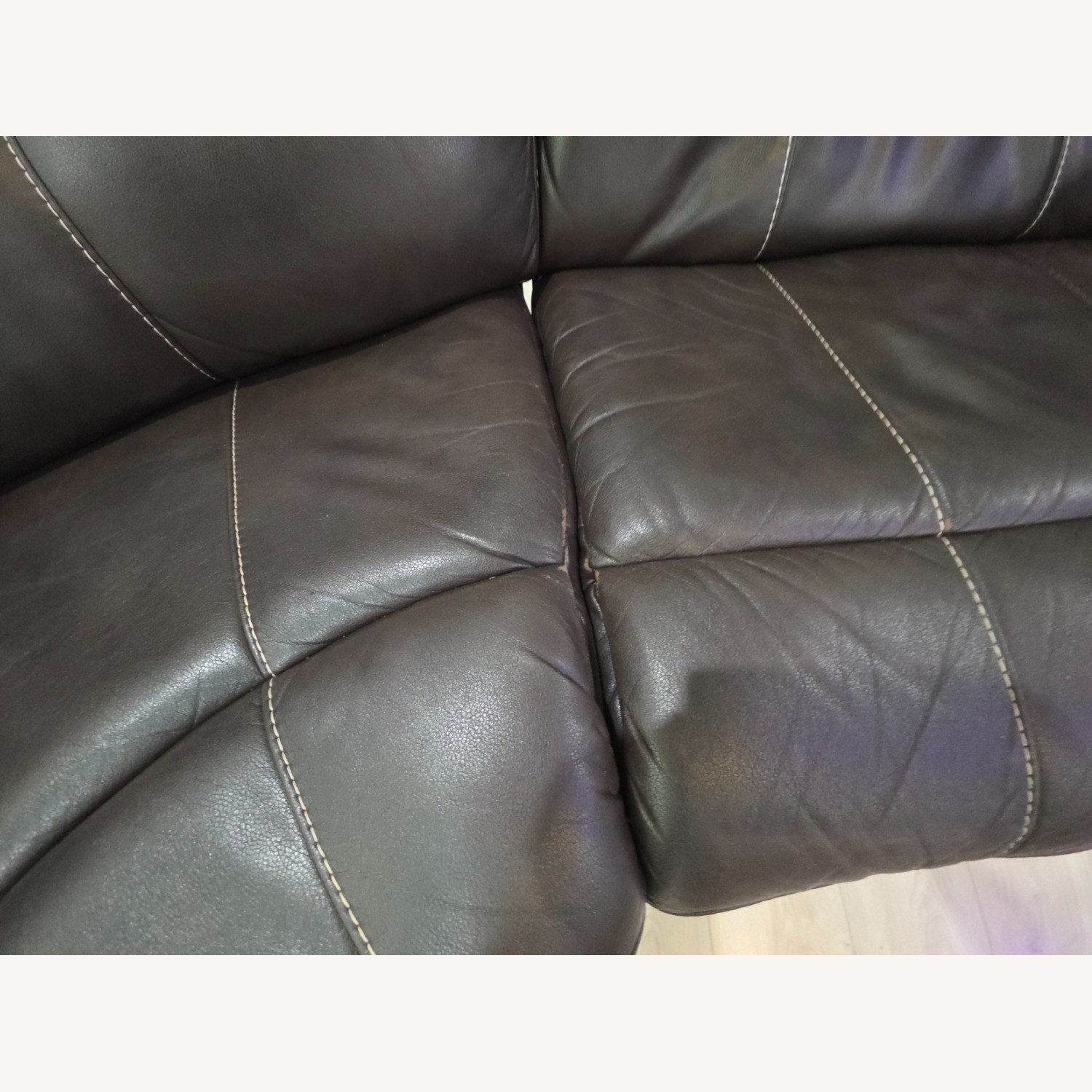 Overstock Abbyson Caterina Brown 6 Piece Reclining Sectional - image-11