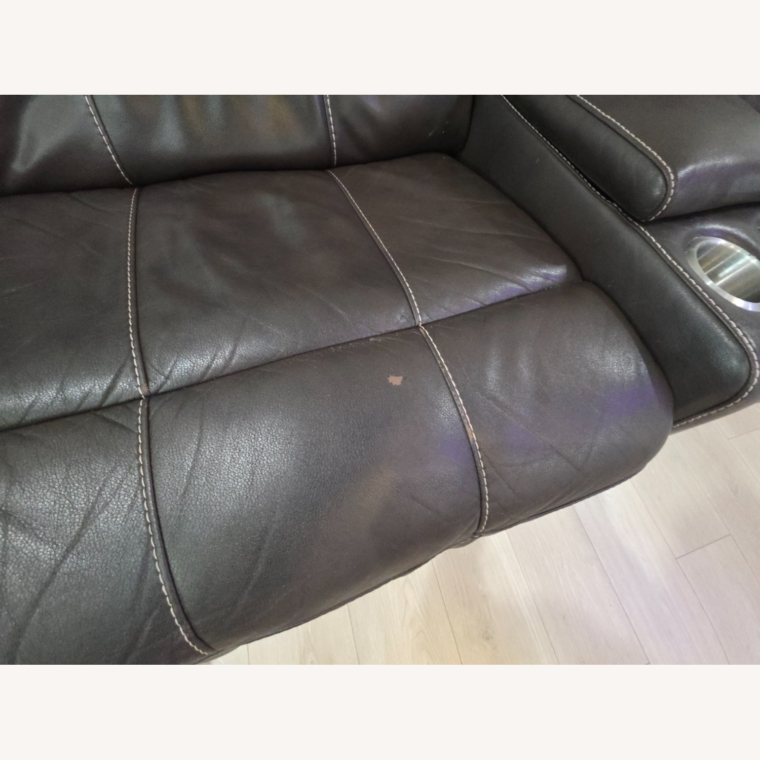 Overstock Abbyson Caterina Brown 6 Piece Reclining Sectional - image-12