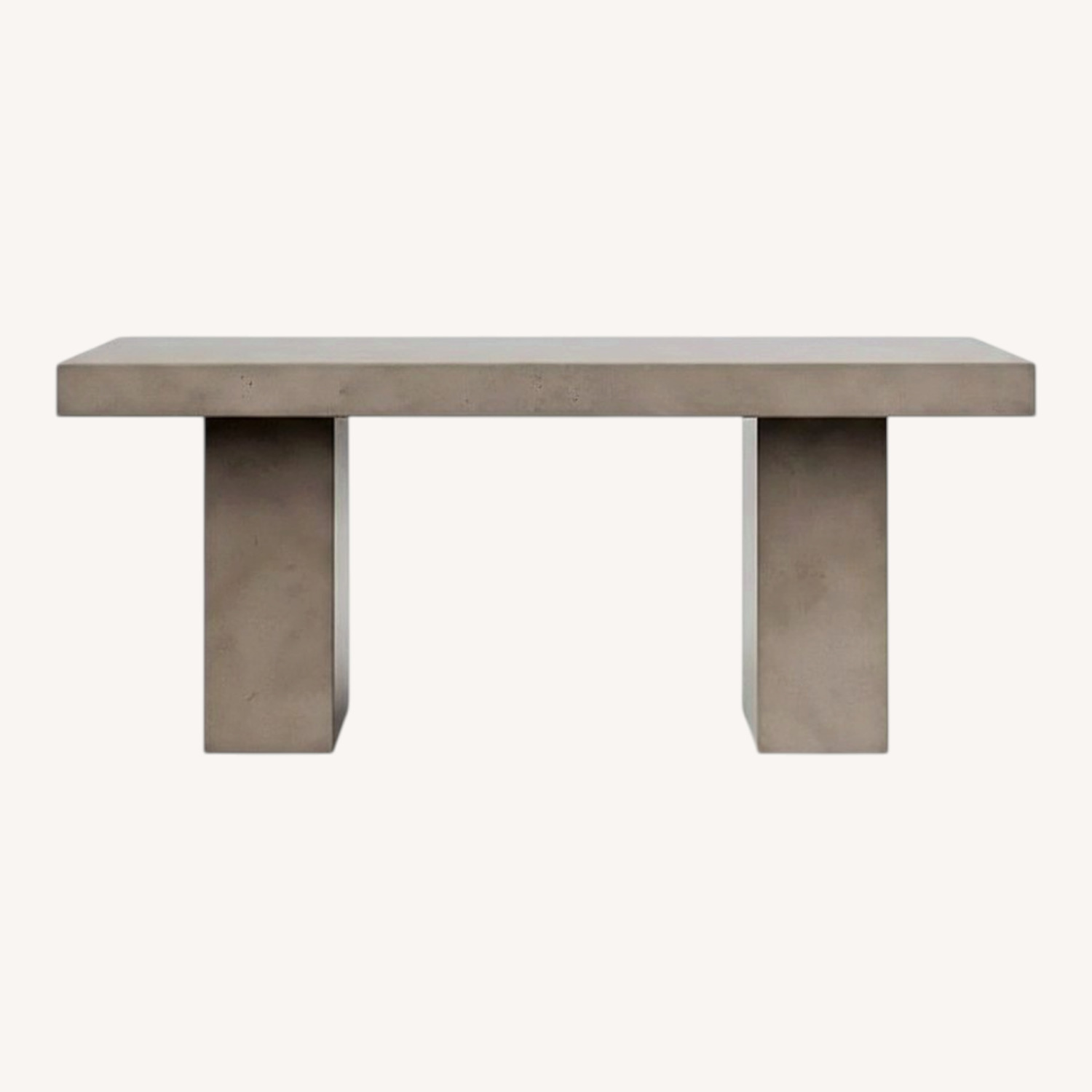 Overstock Elcor Light Gray Concrete Dining Table - image-0