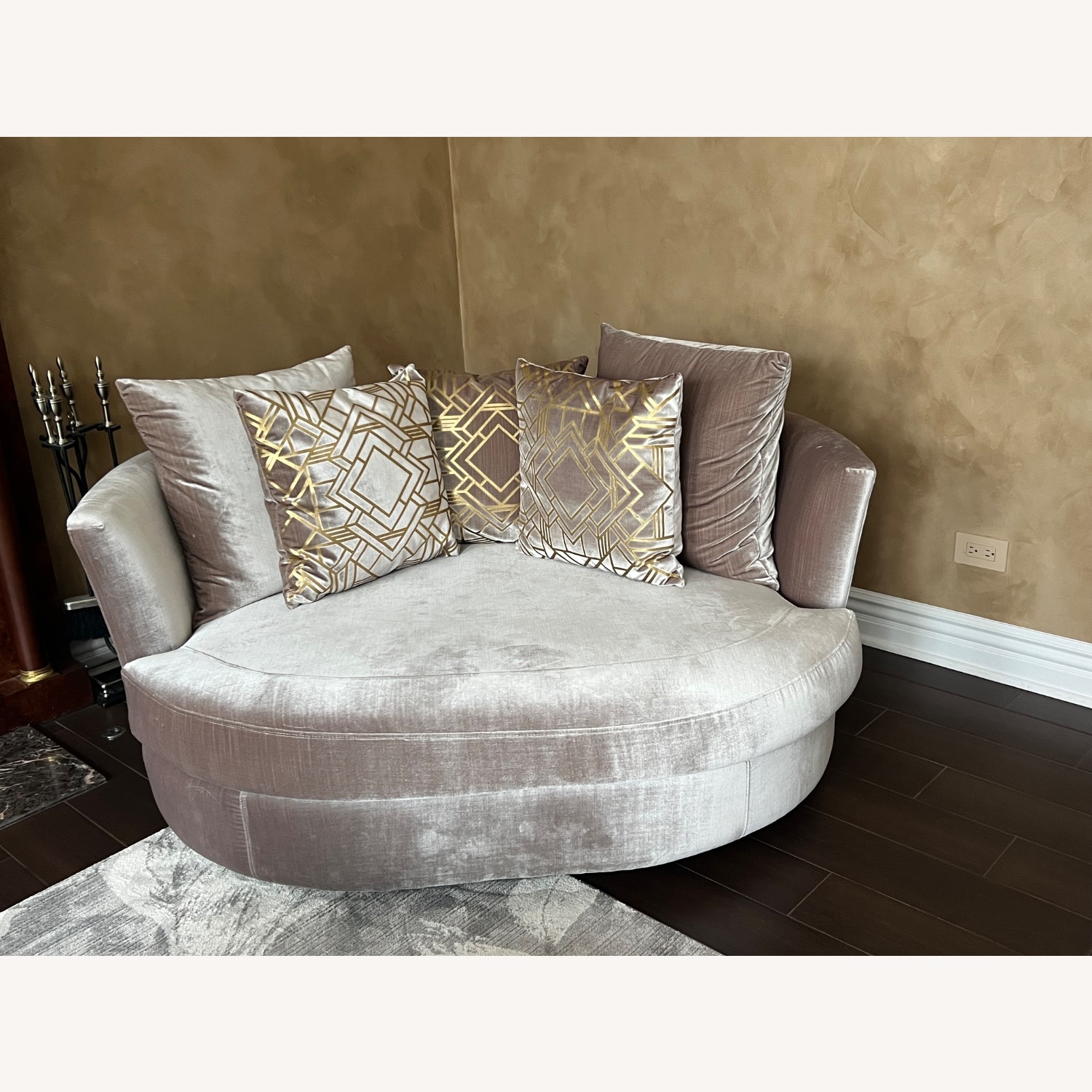 Wayfair Light Brown Loveseat - image-2