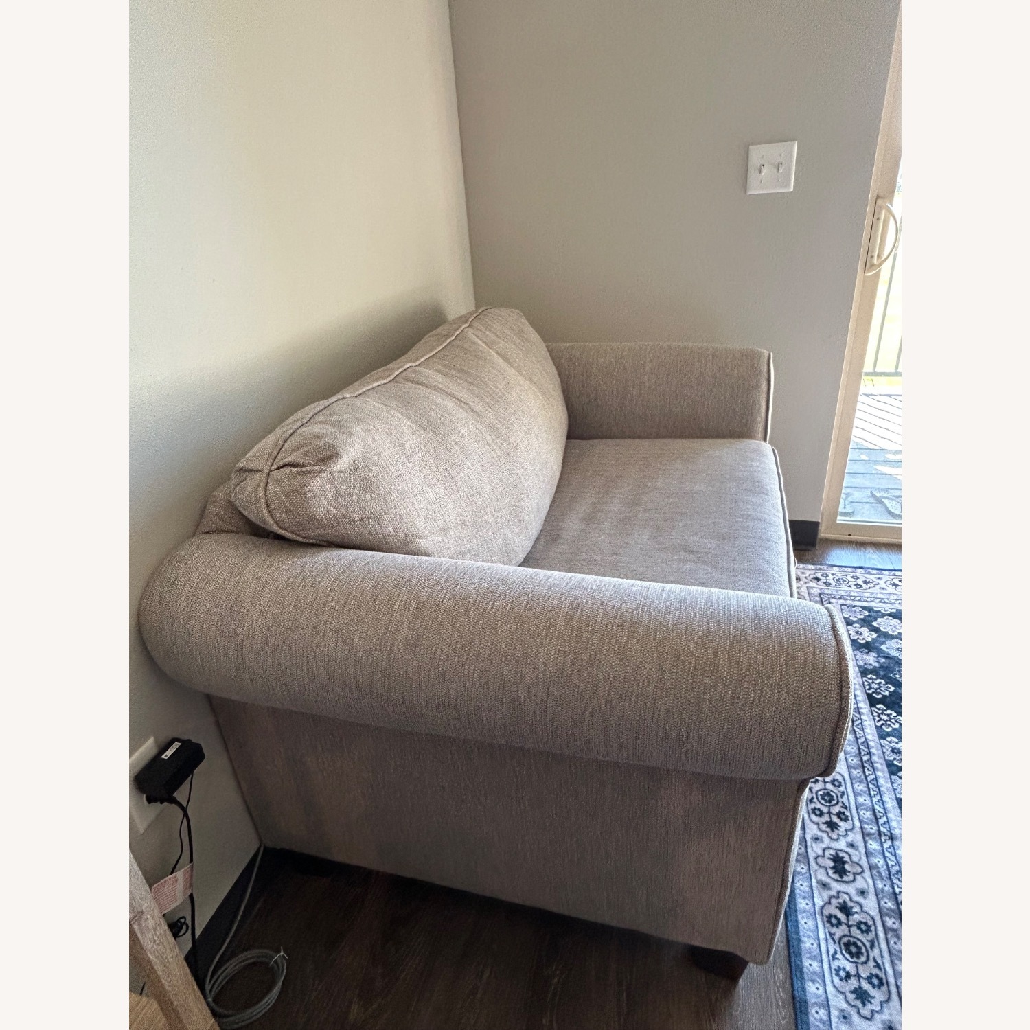 Slumberland Gray Two Seats Sofa - image-3