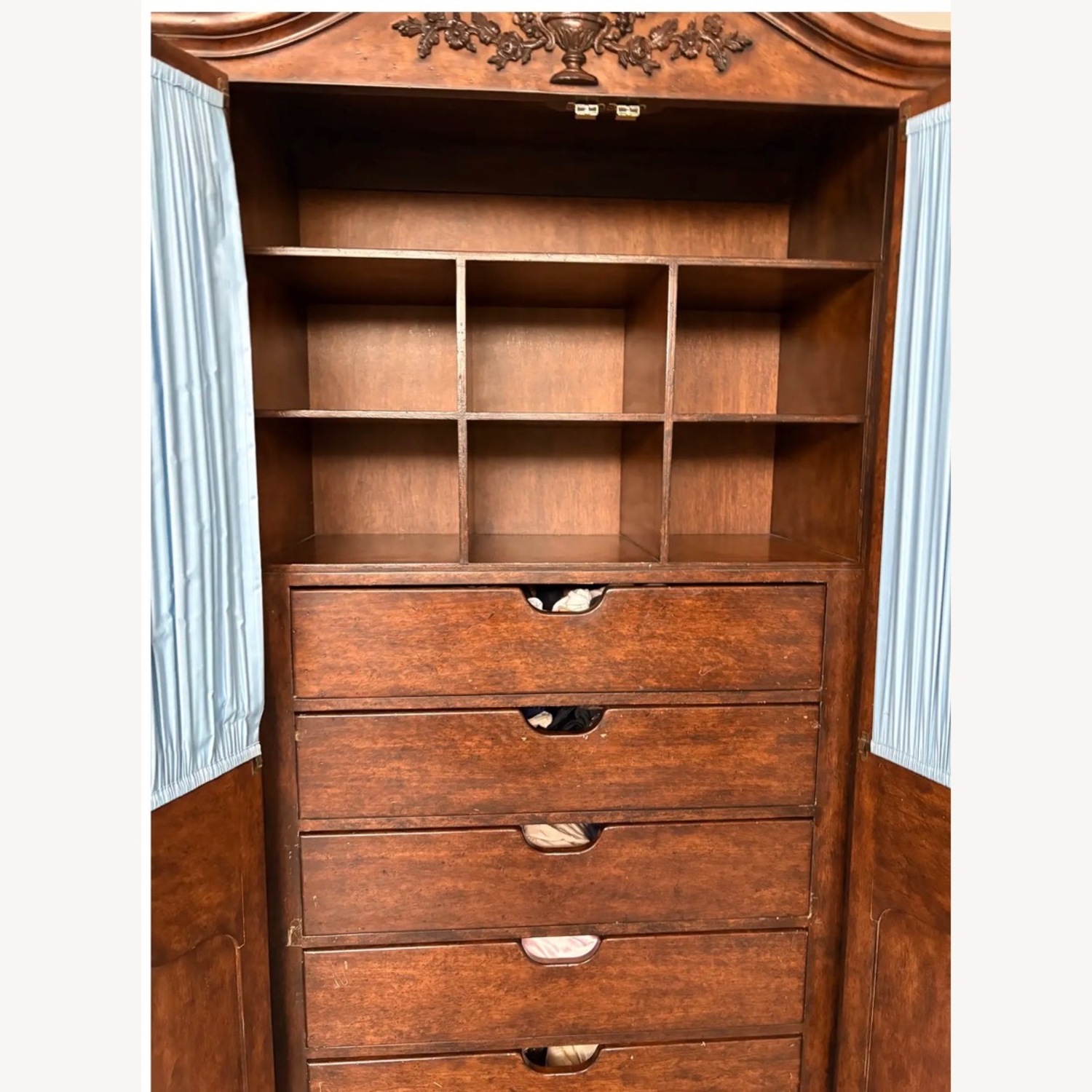 Lewis Mittman Wood Armoire - image-5