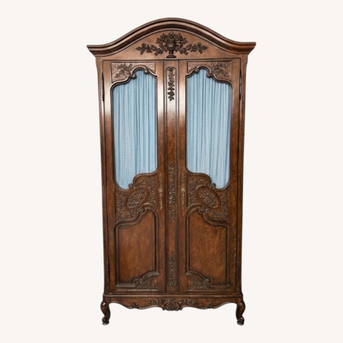 Used Lewis Mittman Wood Armoire for sale on AptDeco