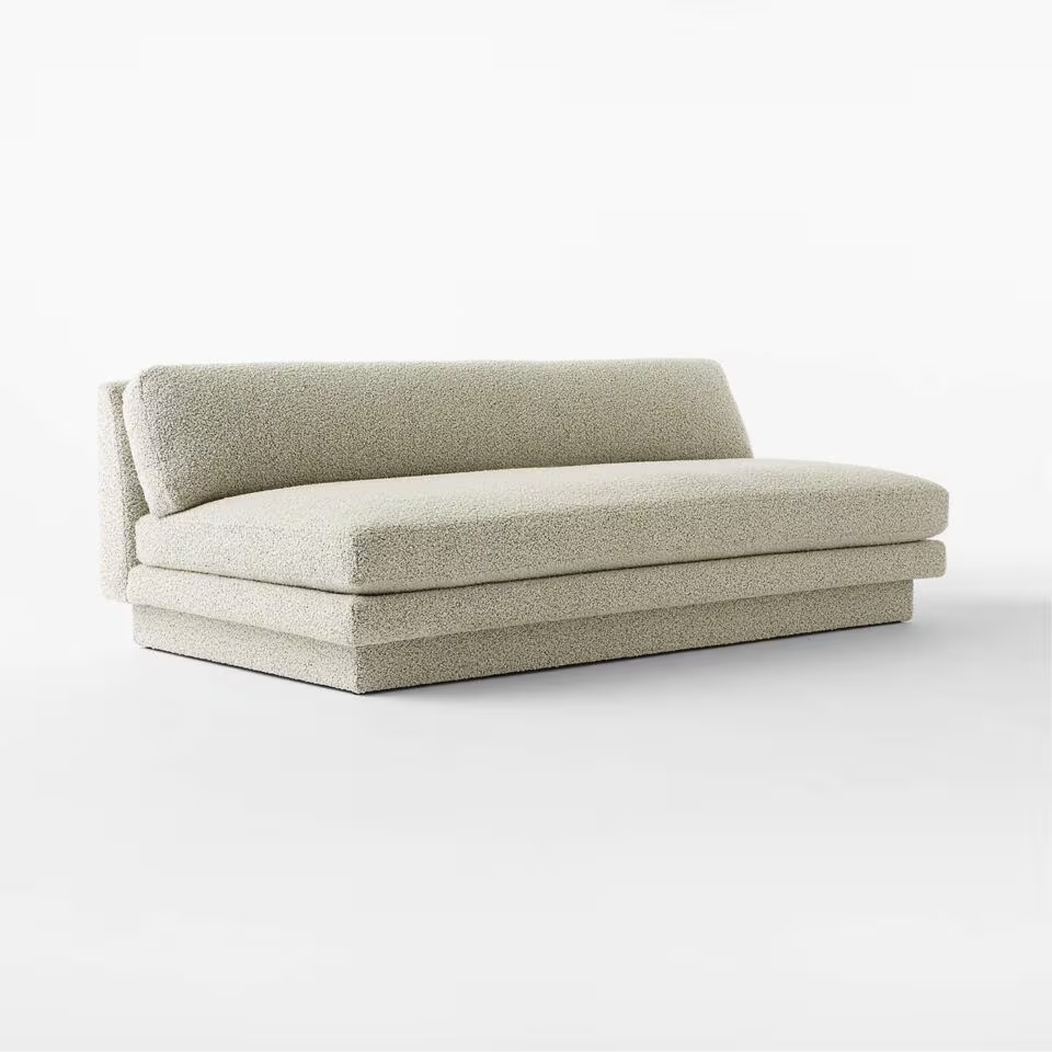 CB2 Plinth Sofa Loveseat - image-4