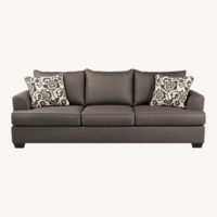 Signature Design Dark Gray Fabric 3+ Seater Sofa