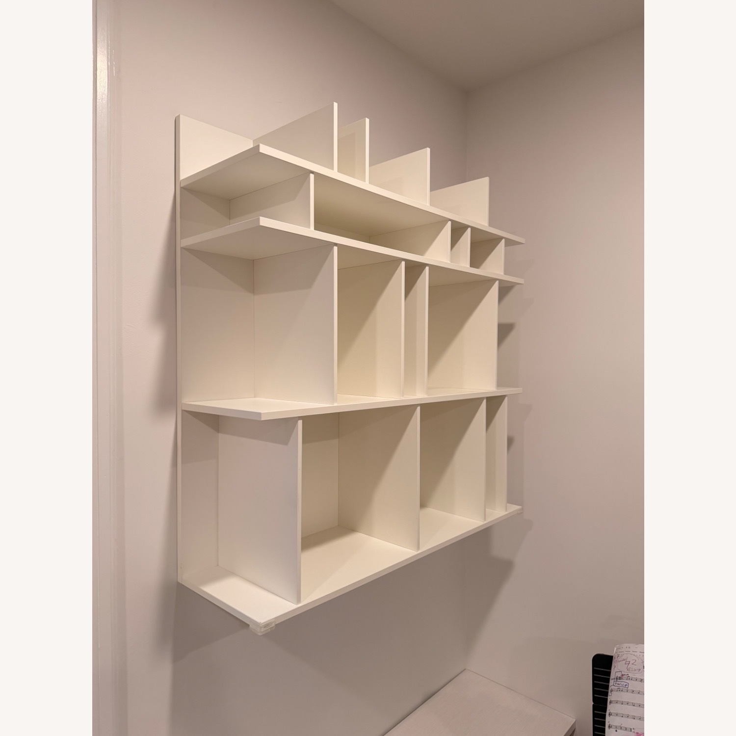 BoConcept Como White Wood Wall Unit - image-1