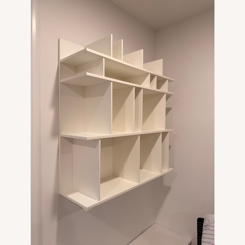 Used BoConcept Como White Wood Wall Unit for sale on AptDeco