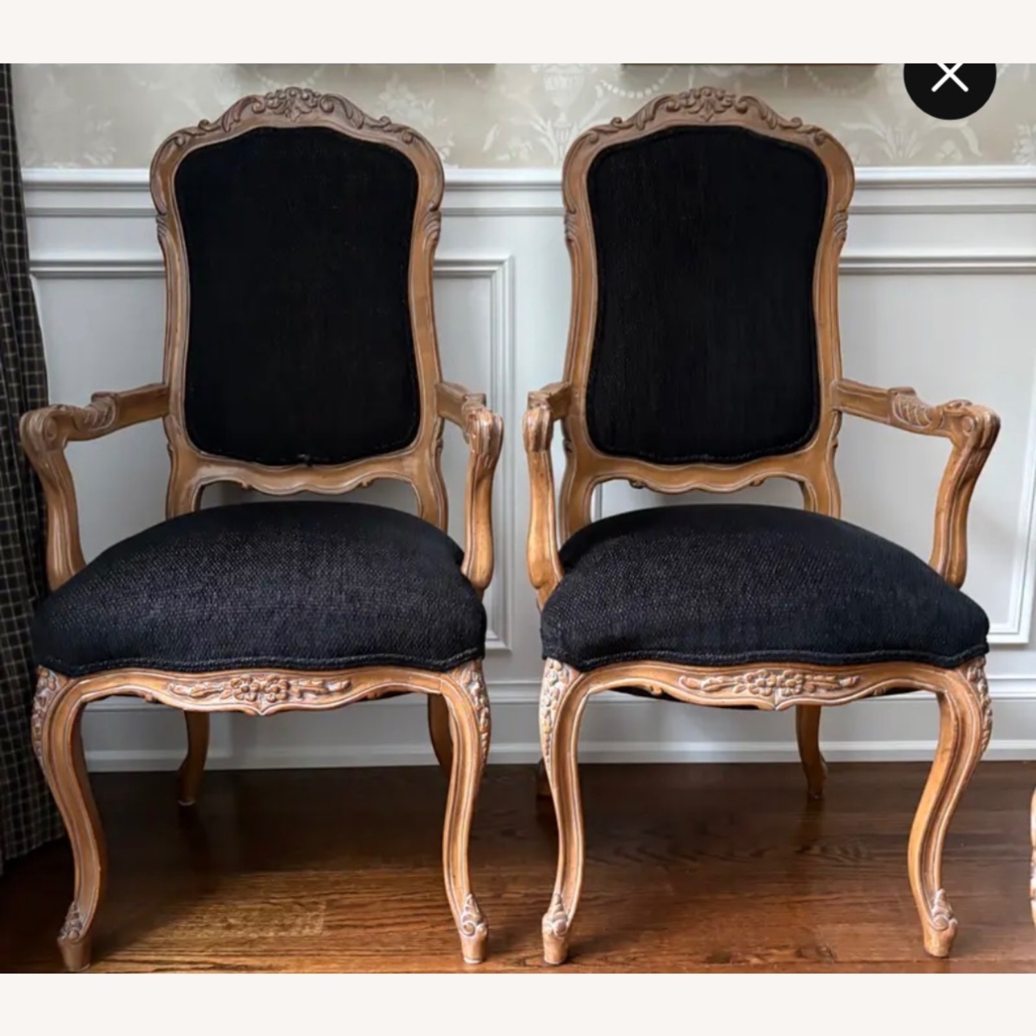 Set of 6 Country French Dining Chairs - image-3