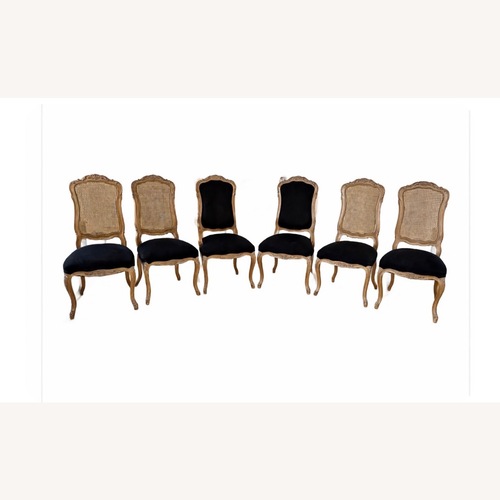 Used Set of 6 Country French Dining Chairs  for sale on AptDeco