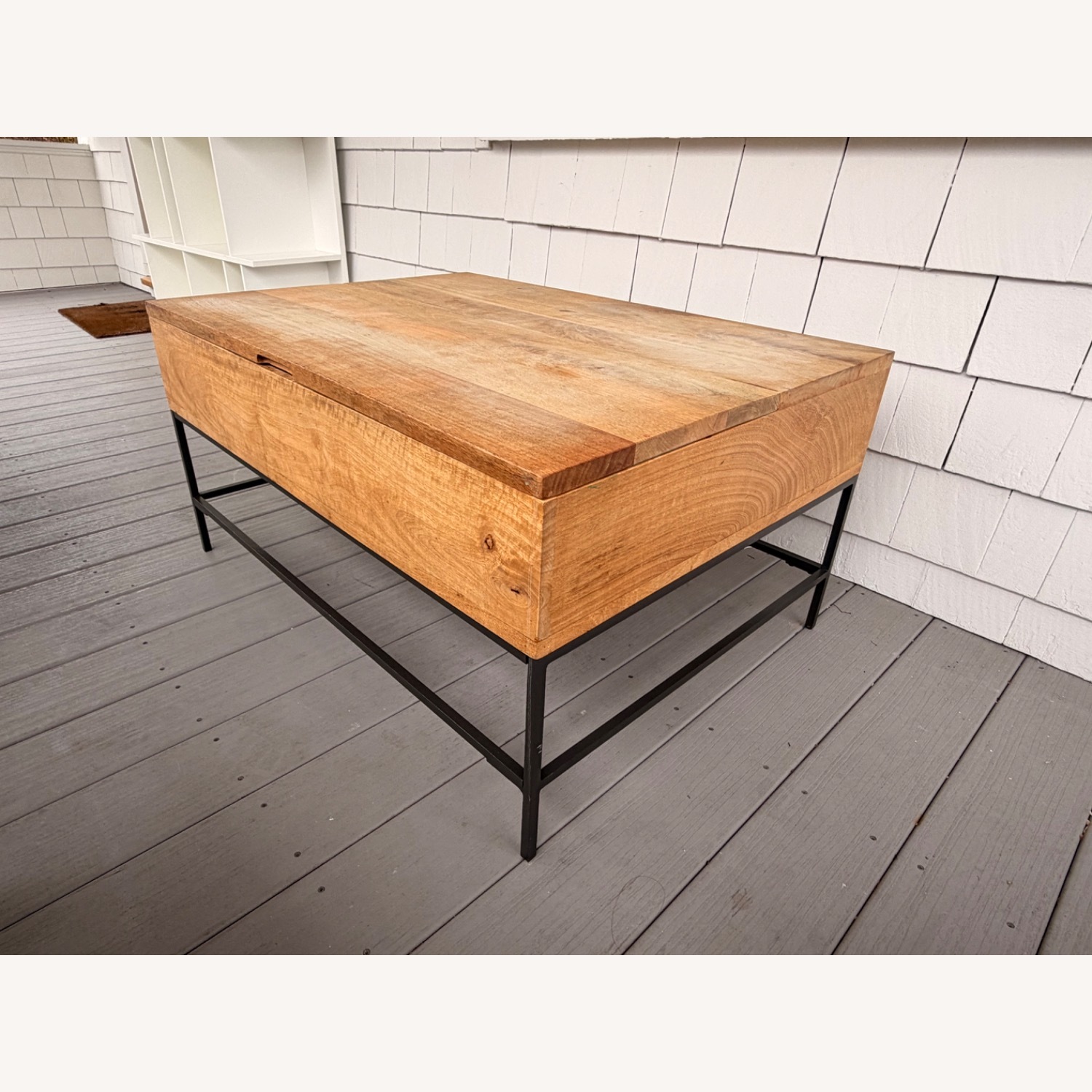West Elm Industrial Coffee Table - image-3